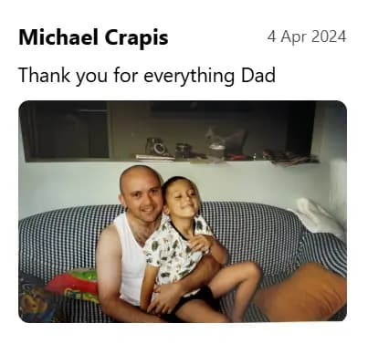 Example short tribute